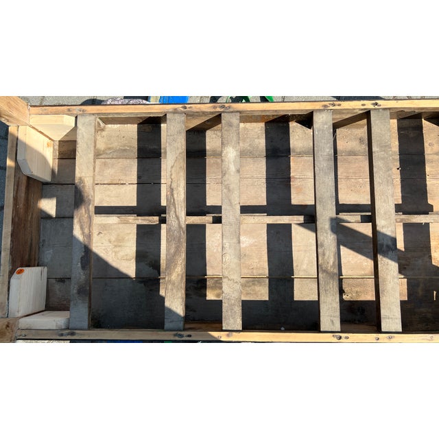French Rustic Country House Table, 1940s For Sale - Image 10 of 11