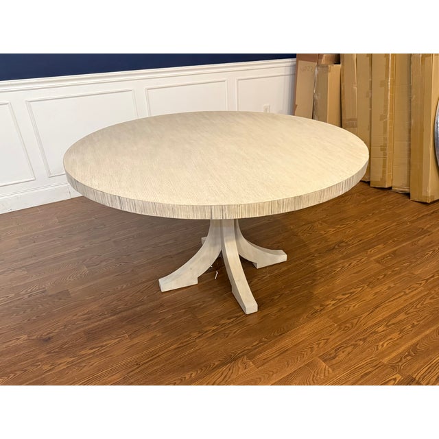 Century Casual Round Dining/Breakfast Table For Sale - Image 9 of 13
