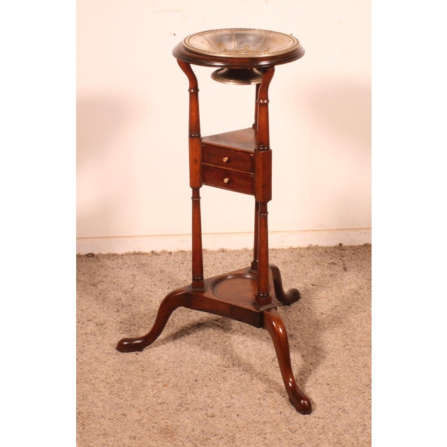 18th Century Mahogany Barber Table For Sale - Image 14 of 15