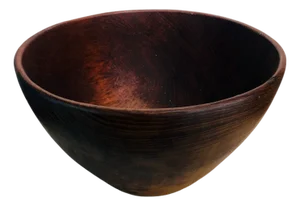 Teak Wood Bowl, 1980s