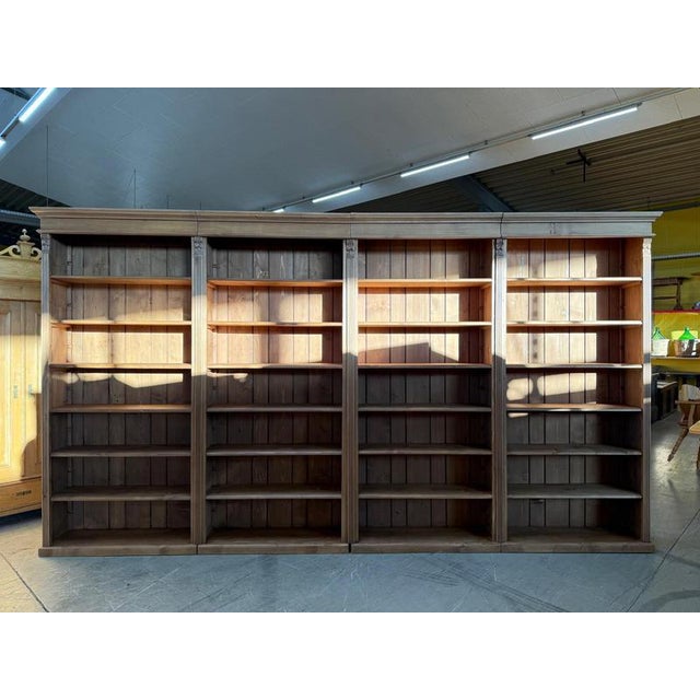 Rustic Farmhouse Table in Natural Pine and Beech, G2406 For Sale - Image 12 of 13