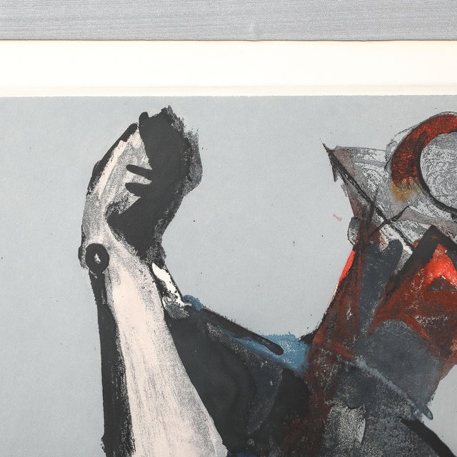 Marino Marini Marino Marini Mid-Century Etching, Drypoint & Aquatint From Shakespeare Series Edition 8/50 For Sale - Image 4 of 12