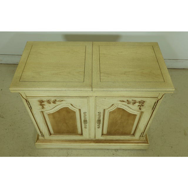 Thomasville Country French Flip Top Oak Server Chairish