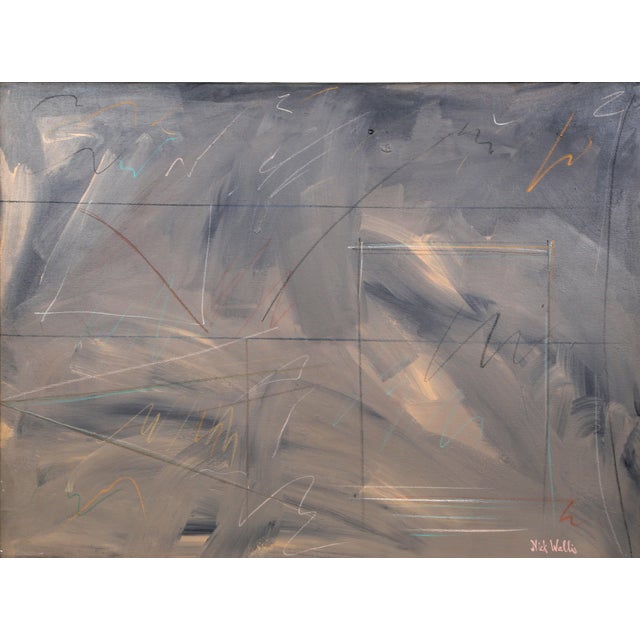 More Afterthoughts 15, Nick Wallis Acrylic on Canvas, Signed l.r. For Sale - Image 4 of 5