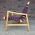 Knoll Jens Risom for Knoll Maroon Strap Lounge Chair For Sale - Image 4 of 12