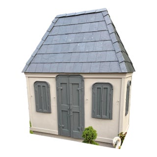 French Style Garden Folly Slate Roofed Chalet Folly, 1940 For Sale