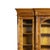 Furniture - Bookcase - 19th Century. Portuguese 19th-century piece, made of mahogany wood, upper section with three glazed...