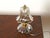 Bell-Flower Murano Glass and Brass Table Lamps from Barovier, Italy, 1940s, Set of 2 For Sale - Image 3 of 16