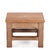 A striking example of mid-century French craftsmanship, this solid oak stool embodies the raw, sculptural appeal of the...