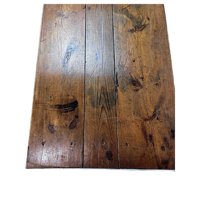 Late 19th Century American Pine Side Table For Sale - Image 5 of 6