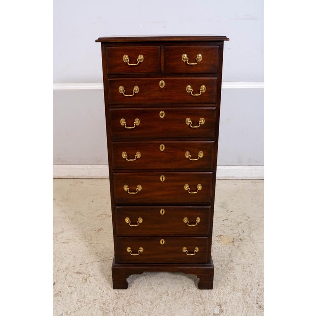 Age: C.1984 Details: Finish no.29 Model 155 Felt Lined Jewelry Tray High Quality Construction 18 C. Design Chippendale...