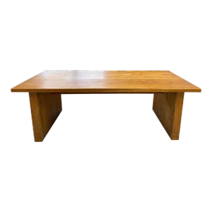 Minimalist Old Growth Hardwood Organic Modern Coffee Table