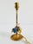 Antique French Gilt Metal Dresser Lamp With Porcelain Flowers. For Sale - Image 10 of 10