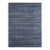 4x6 Gray Hand-Knotted Wool Striated Texture Geometric Modern Carpet Rug For Sale