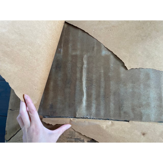 Green Early 19th Century Lake & Woods Landscape Oil Painting With Deer and Birds For Sale - Image 8 of 12