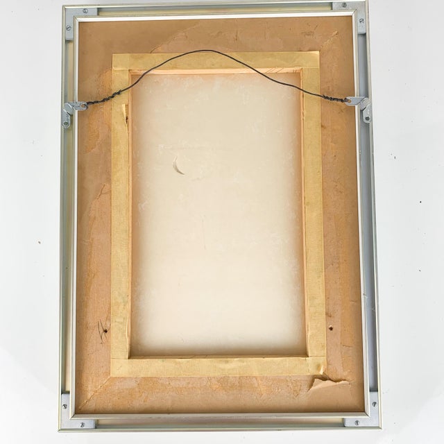 Mid 20th Century Vintage Portrait Jewish Man Hat Beard William Weintraub Oil Board Israeli Art For Sale - Image 9 of 12