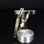 Here is a 14k Yellow Gold Tennis Bracelet featuring Brilliant White Diamonds and Emeralds, each weighing 0.04 carats. The...