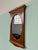 Vintage Italian Oval Mirror with Wooden Frame, 1930s For Sale - Image 4 of 10