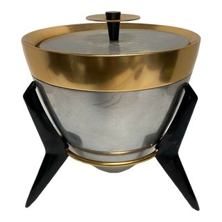 Mid-Century Atomic Bullet Ice Bucket For Sale
