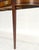 Berkey & Gay Satinwood Very Fine Inlayed Serpentine Front One Drawer Console Sofa Table MINT! For Sale - Image 4 of 16