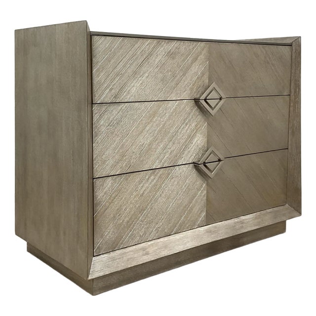 Caracole Modern Criss Crossed Nightstand For Sale