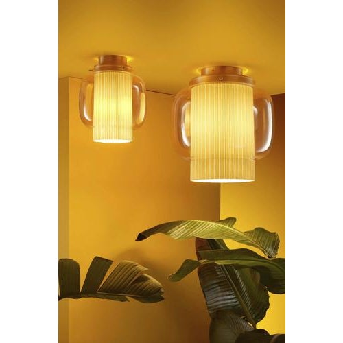 Manila C GR Golden Matte Celling Lamp by Sebastian Herkner for Parachilna For Sale - Image 10 of 12