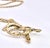 Mid-Century Modern 1960s Snake Pendant on 18k Gold Chain For Sale - Image 3 of 9