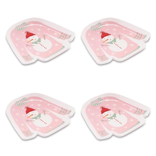 Kenneth Ludwig Chicago Ceramic Sweater Holiday Trinket Dish (Set of 4) For Sale - Image 4 of 4