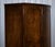 English Art Deco Walnut Double Wardrobe with Queen Anne Legs, 1920s For Sale - Image 11 of 18