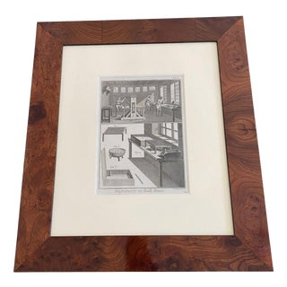 Mid-18th Century Black and White Print on Paper by Renaud Bernard, France For Sale