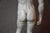 1960s Antique Michelangelo's Nude David Statuette Reproduction with a Marble Effect, 1960s For Sale - Image 5 of 8