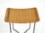 Mid-Century Modern Rattan Stool with Black Iron Frame, 1950s For Sale - Image 12 of 18