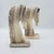 Vintage Italian Banded Onyx Horse Head Bookends – 8.5” Sculptural Stone a Pair For Sale In Richmond - Image 6 of 7