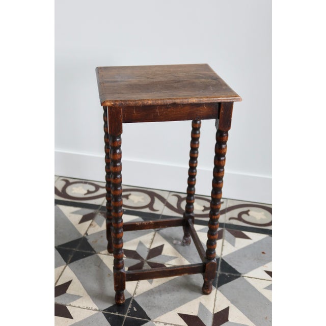 Nesting Tables in Turned Wood, 1960s, Set of 4 For Sale - Image 9 of 10