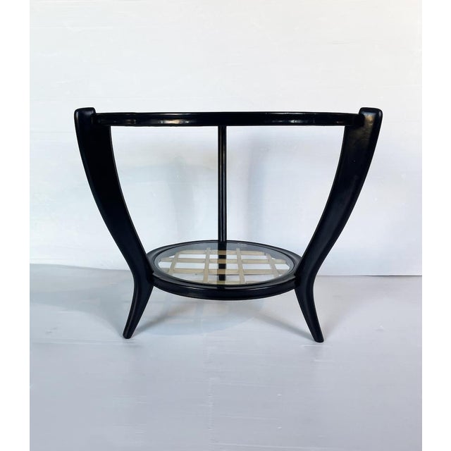 Round Coffee Table by Paolo Buffa, 1950s For Sale - Image 5 of 7