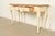 Ethan Allen French Country Cream Lacquered Maple Top Console Table For Sale In South Bend - Image 6 of 16