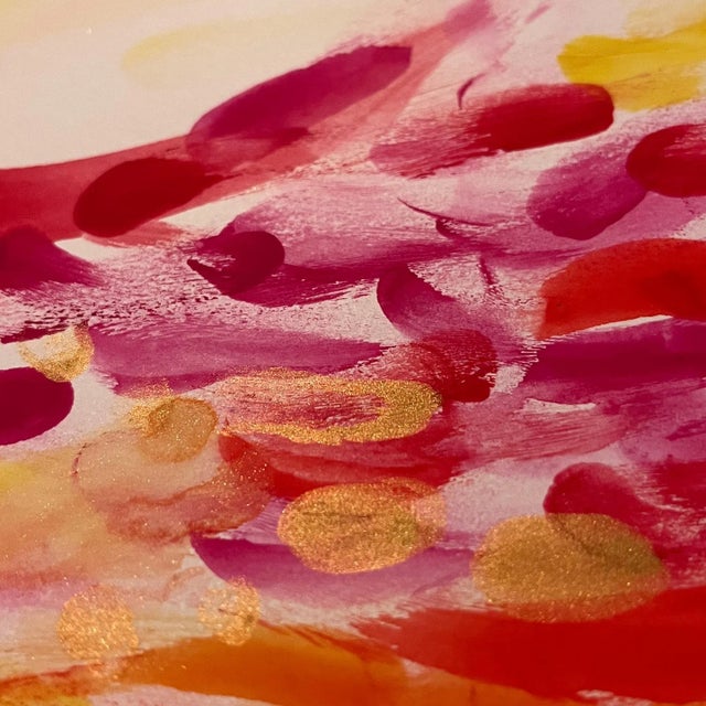 Paint Watercolor Painting the Touch of Ocean No.2 by Fanyu Lin For Sale - Image 7 of 7