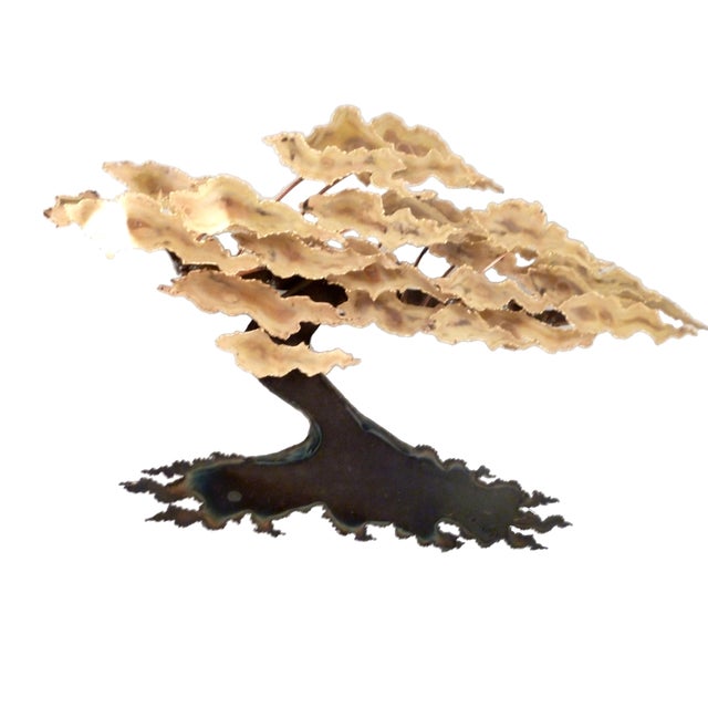 Signed Ross Metal Wall Tree Sculpture Chairish