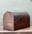 Copper Vintage Monumental Copper Mailbox With Flag For Sale - Image 8 of 12