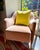 Early 21st Century Outdoors and Indoors Contemporary Lemon Yellow Square Pillows by Arlene Angard, Set of 2 For Sale - Image 5 of 8