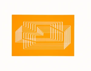Josef Albers "Formulation : Articulation" Portfolio I Folder 31 Right Side Print