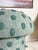 Mushroom Ottoman in Wool Jade Dot For Sale In San Francisco - Image 6 of 15