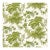 Sample - Schumacher Coconut Grove Wallpaper in Leaf For Sale