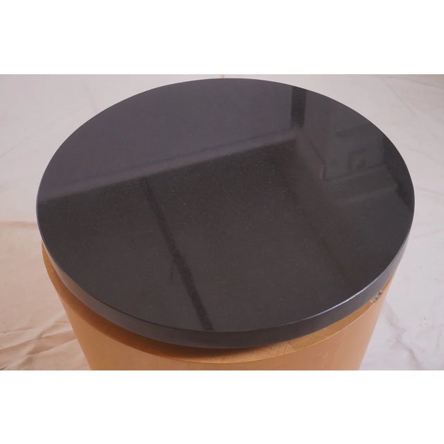 Vintage Charles Alan Erik Drum Table C90s For Sale - Image 4 of 6