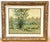 Maurice Monnard Impressionist Riverside Landscape with Seated Figures, 1970s Signed lower left "Monnard," this luminous...