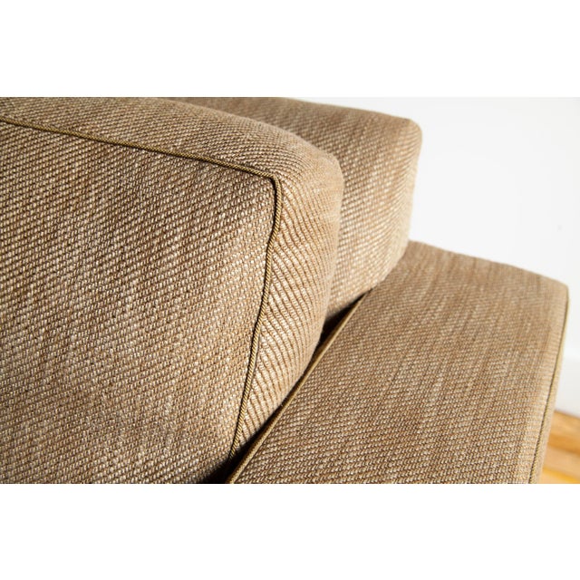 1990s 1990s Pair of Upholstered Club Chairs in the Style of Jean Michel Frank For Sale - Image 5 of 9