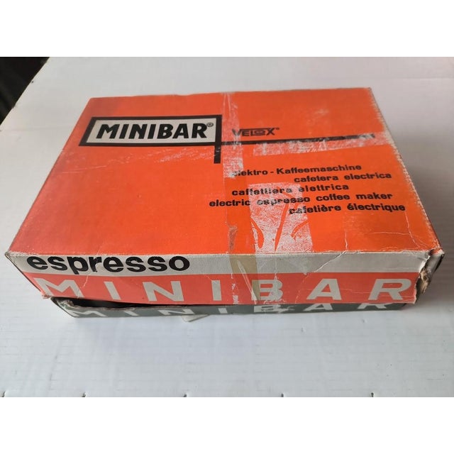 Metal Minibar Electric Coffee Maker from Velox Ferrara, Italy, 1970s For Sale - Image 7 of 8