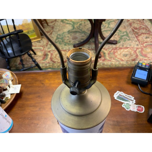 Late 20th Century 20th Century Chinoserie Lamp For Sale - Image 5 of 5