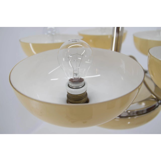 Large Art Deco Chandelier, 1930s For Sale - Image 11 of 12