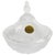 Vintage Cristal d’Arques crystal bonbon dish, Florence Satine model, from the 1970s. This crystal bonbonnière features a...